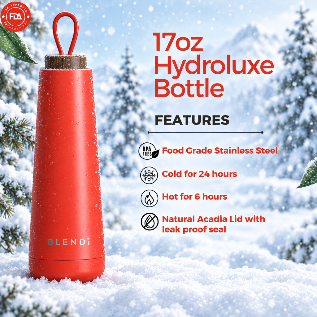 The Hydration Reset™ | 17oz Insulated Stainless Steel Water Bottle
