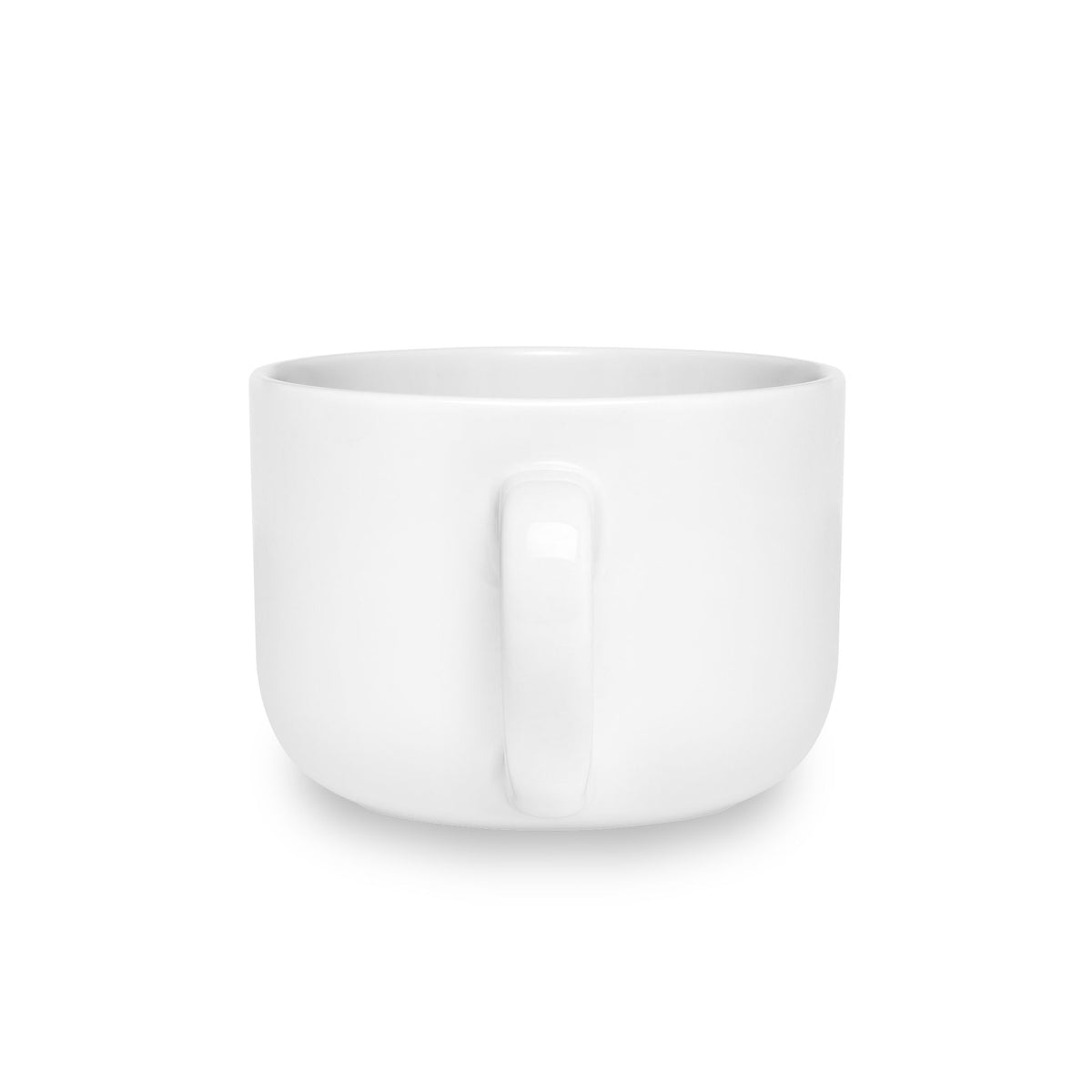 Nourish. Sip. Recharge. | 25oz Ceramic Latte Mug with Ergonomic C-Handle