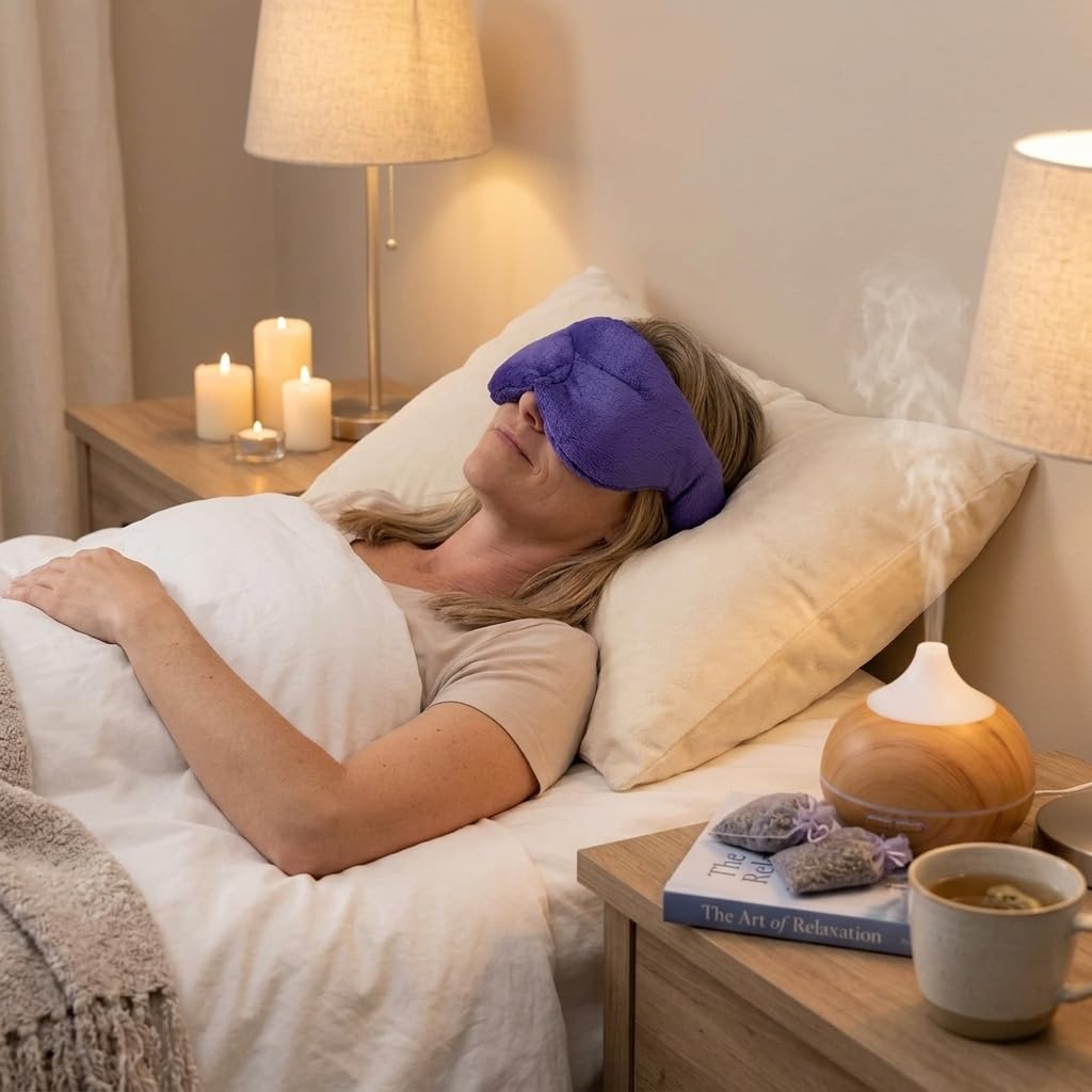 The Serene Reset™ | Hot/Cold Scented Aromatherapy Eye Pillow
