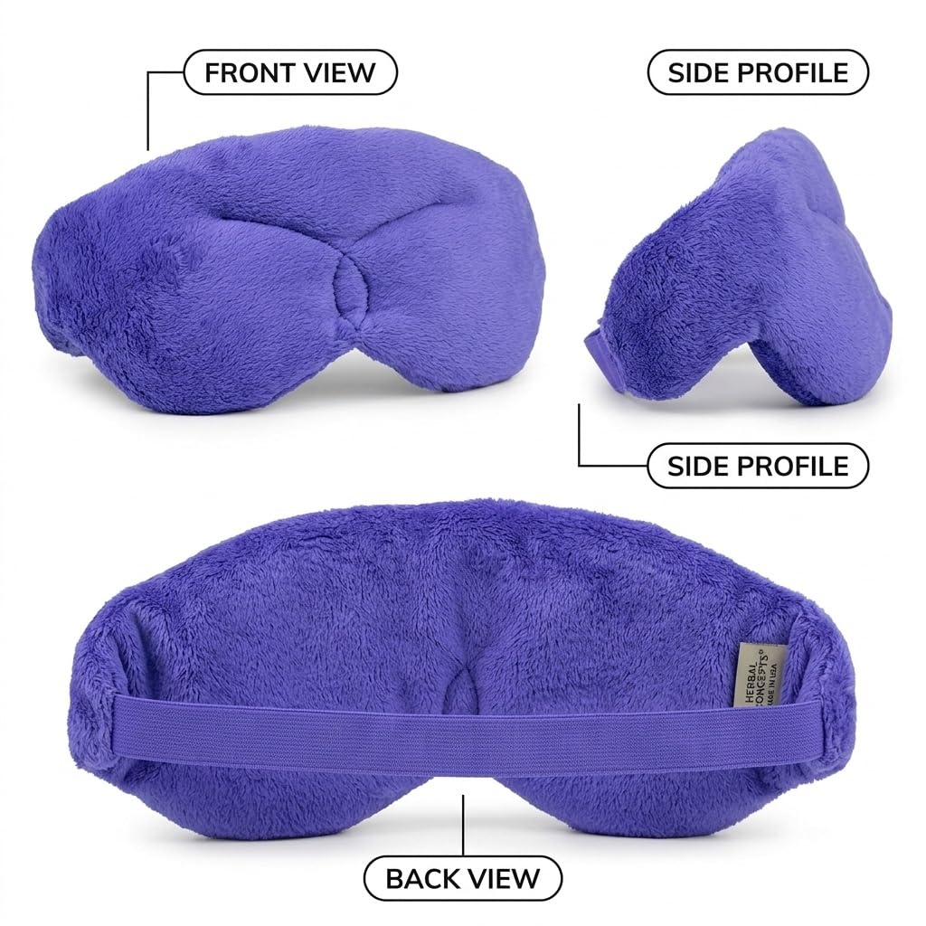 The Serene Reset™ | Hot/Cold Scented Aromatherapy Eye Pillow
