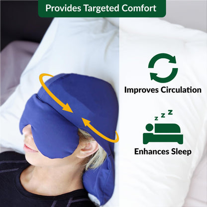 The Headache Reset™ | Aromatherapy Hot & Cold Sinus & Migraine Relief Cap