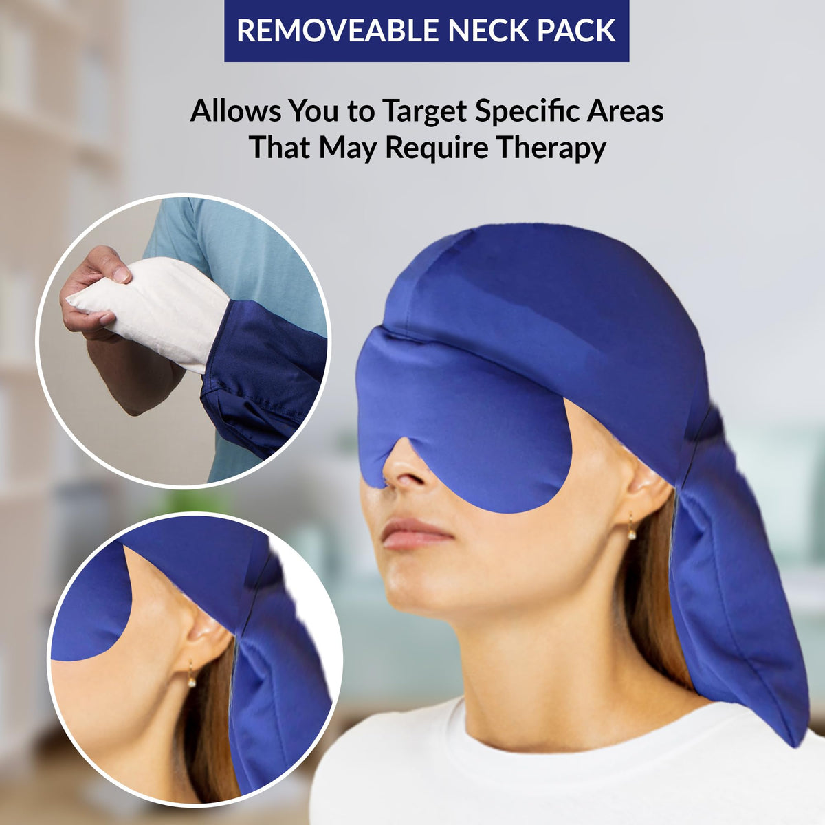 The Headache Reset™ | Aromatherapy Hot & Cold Sinus & Migraine Relief Cap