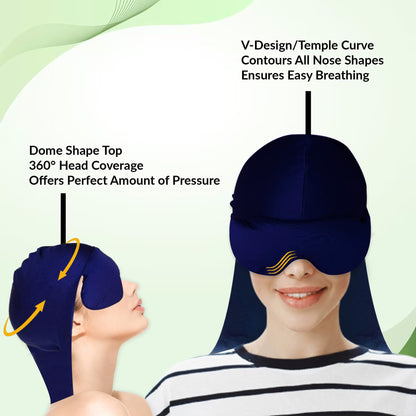 The Headache Reset™ | Aromatherapy Hot & Cold Sinus & Migraine Relief Cap