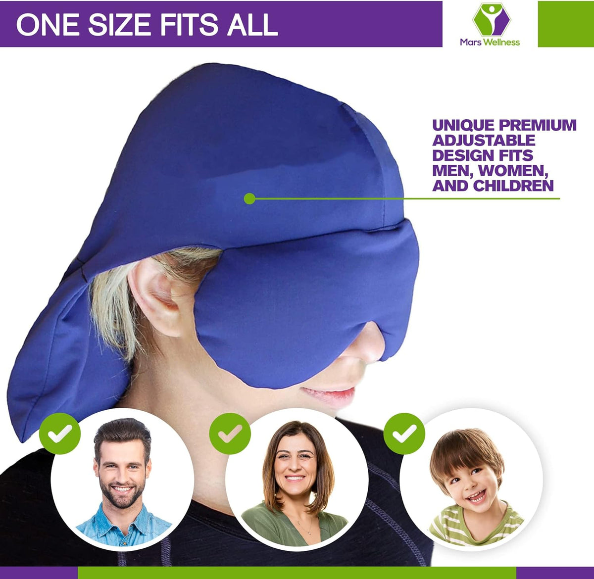 The Headache Reset™ | Aromatherapy Hot & Cold Sinus & Migraine Relief Cap