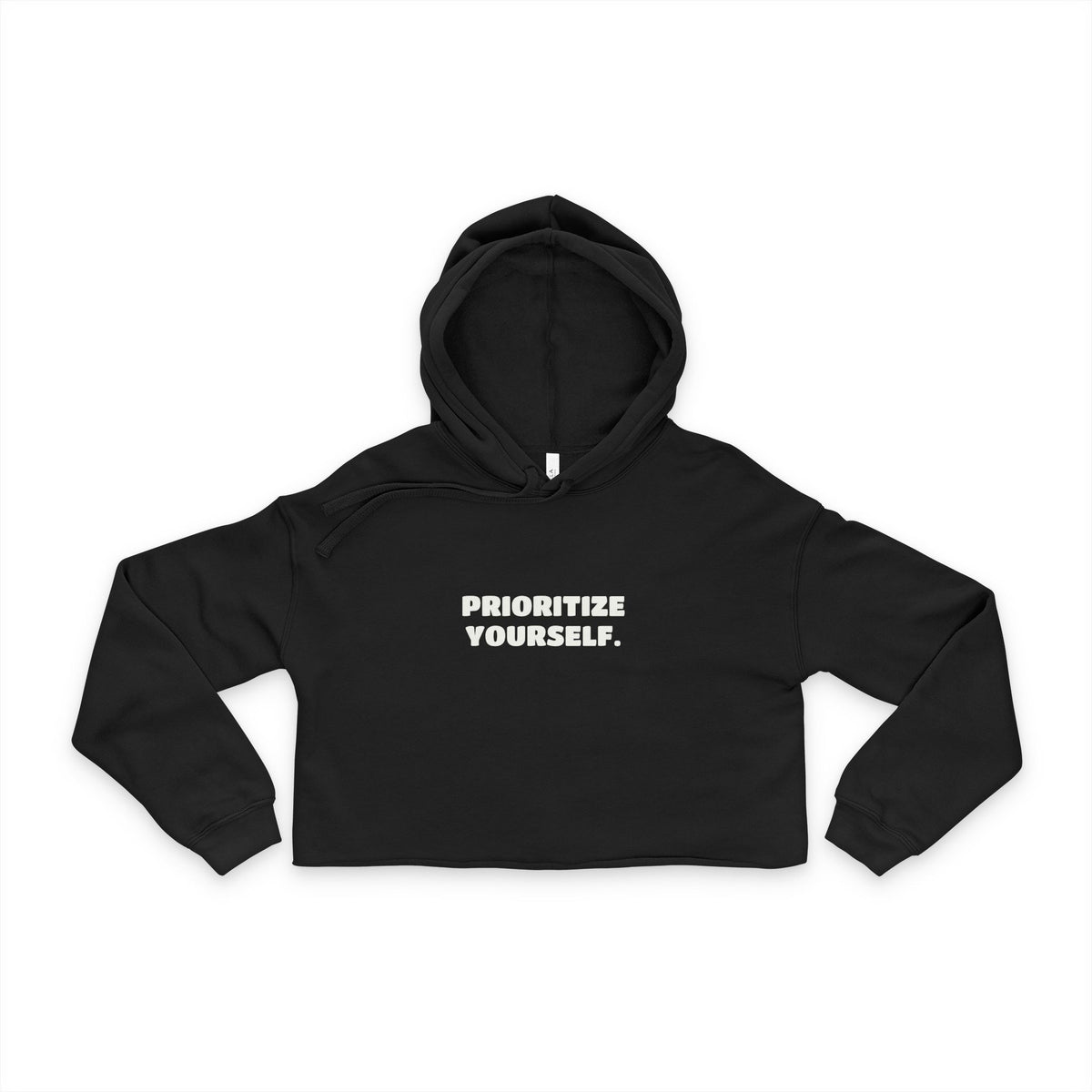 Prioritize Yourself. | Eco Premium Cropped Hoodie