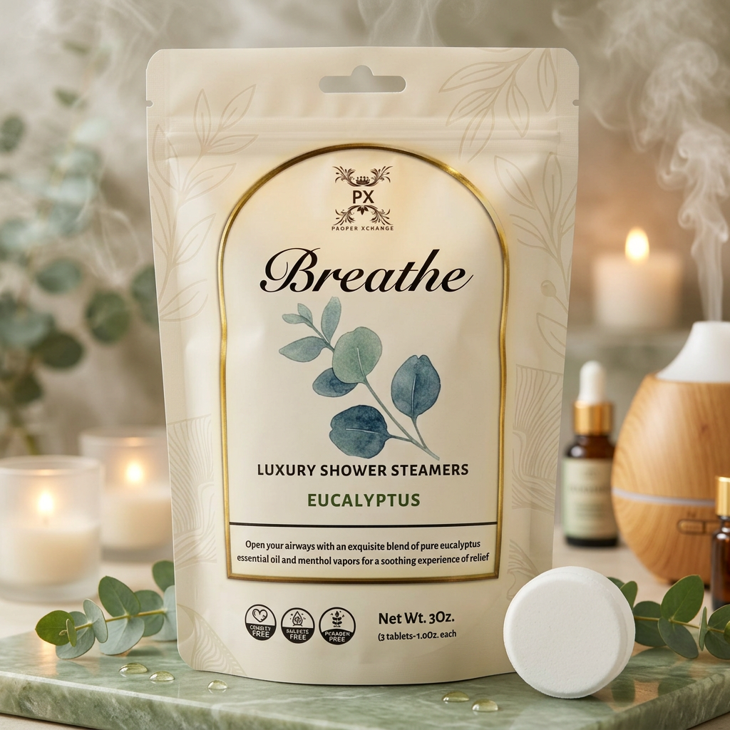 The Unwind Reset™ | Eucalyptus & Menthol Shower Steamers (3-Pack) ♡