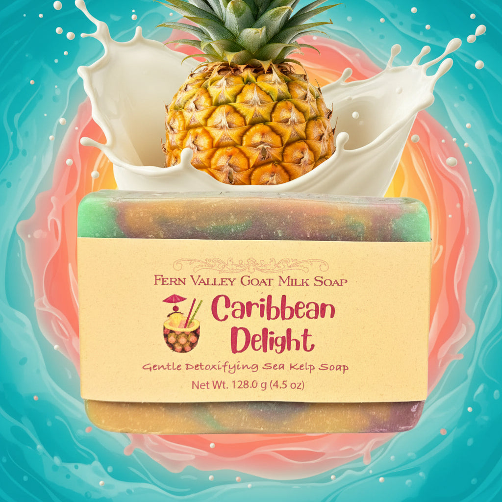 The Island Reset™ | Natural Detoxifying Sea Kelp Sea Kelp Goat Milk Soap