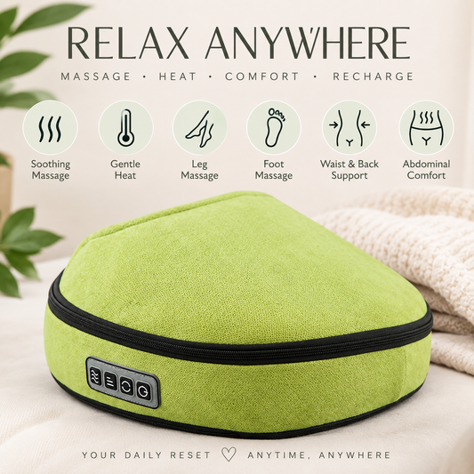 The Foot Reset™ | Heated Shiatsu Foot, Waist & Back Massager
