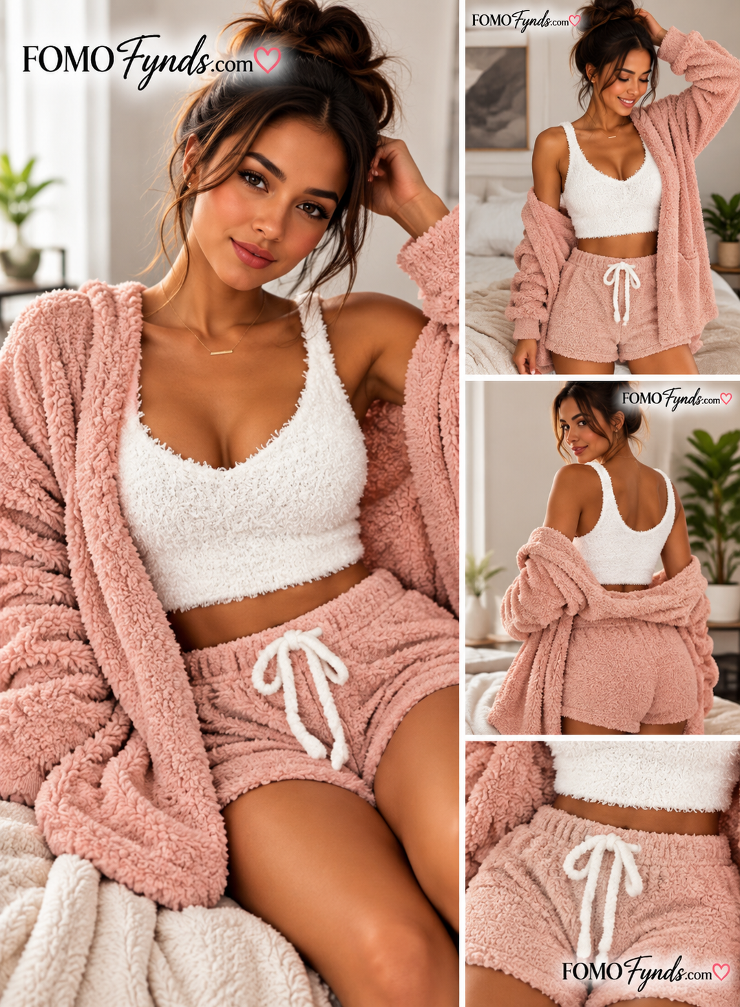 The Cozy Luxe Reset™ | 3-Piece Plush Lounge Set