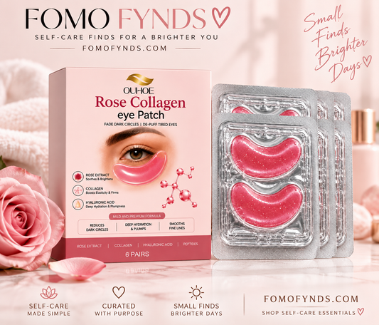 The Glow Reset™ | Rose + Collagen Eye Moisturizing Eye Mask