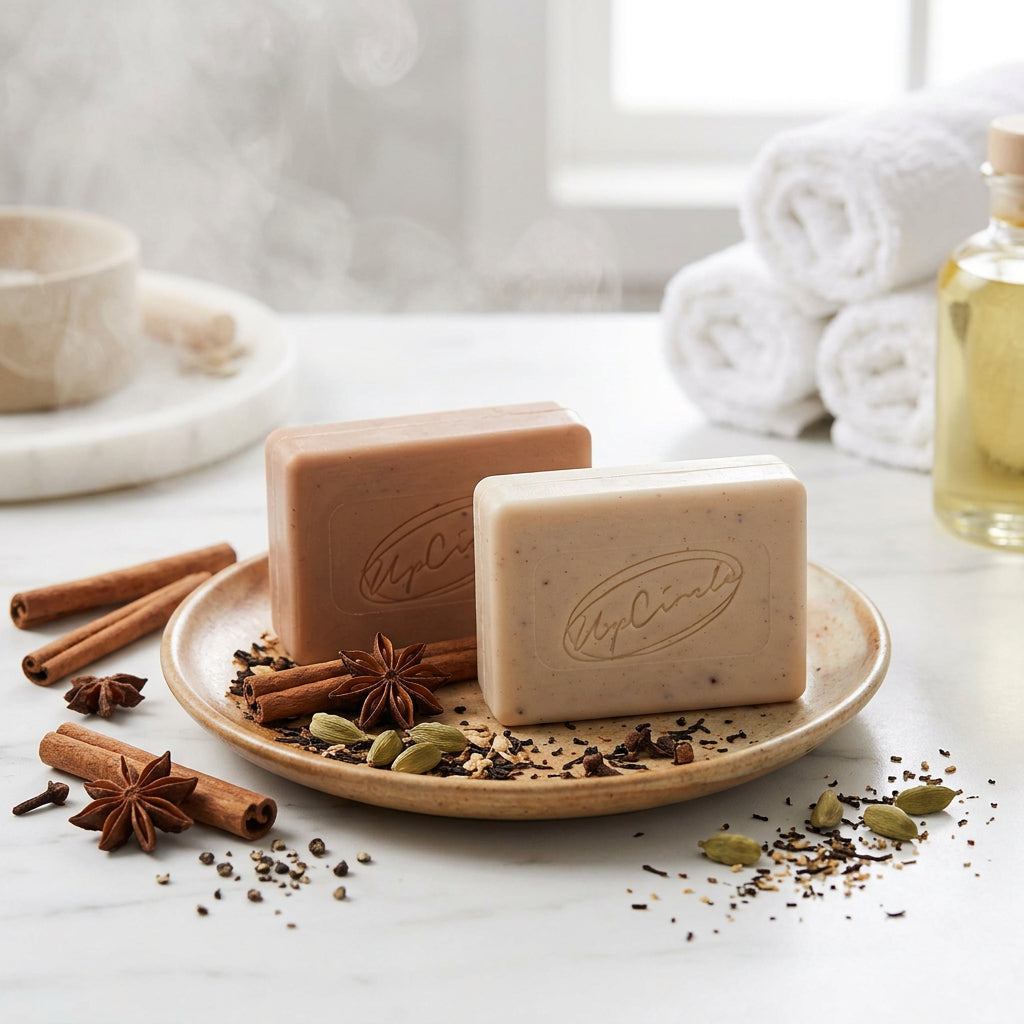 Chai Soap Cleansing Duo | Cinnamon, Ginger, Fennel & Cardamom