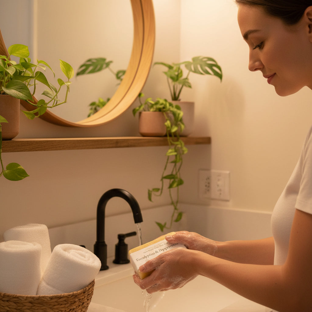 The Fresh Start Reset™ | Natural Eucalyptus & Peppermint Goat Milk Soap