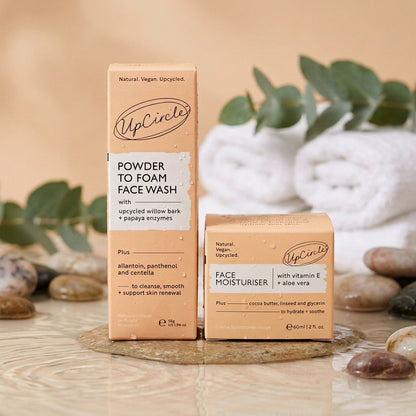The AM to PM Reset™ | Face Wash + Vitamin E Moisturizer