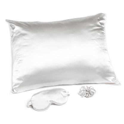 The Beauty Sleep Reset™ | 3-Piece Satin Pillowcase, Sleep Mask & Scrunchie Set