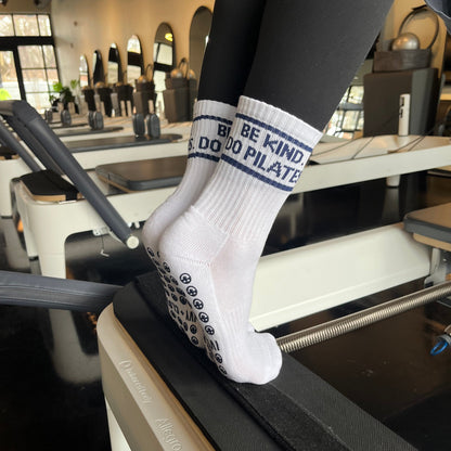 The Fitness Reset™ | Sporty-Chic Pilates Grip Socks