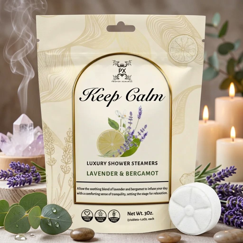 Keep Calm Reset™ | Lavender Shower Steamers (3-Pack)
