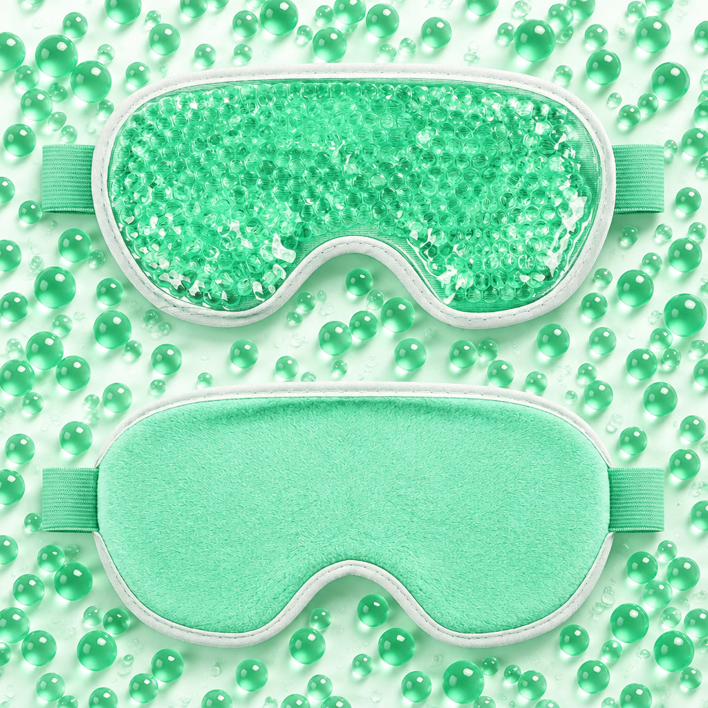 The Eye Reset™ | Reusable Hot & Cold Eye Mask – Gel Bead Compress