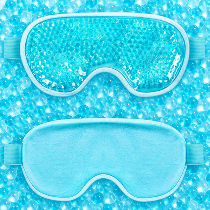 The Eye Reset™ | Reusable Hot & Cold Eye Mask – Gel Bead Compress