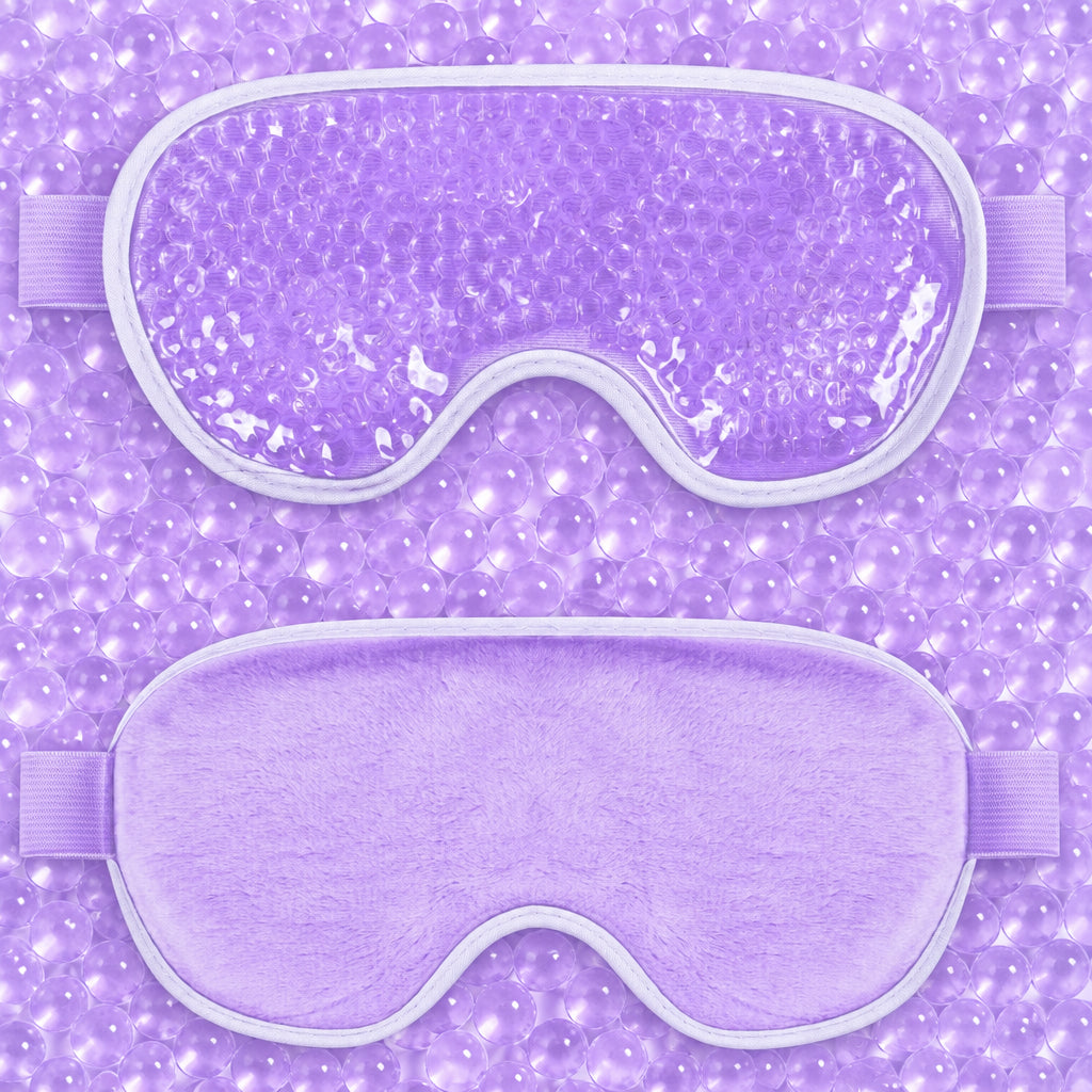 The Eye Reset™ | Reusable Hot & Cold Eye Mask – Gel Bead Compress
