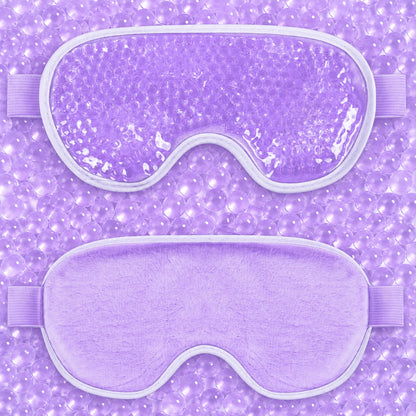The Eye Reset™ | Reusable Hot & Cold Eye Mask – Gel Bead Compress