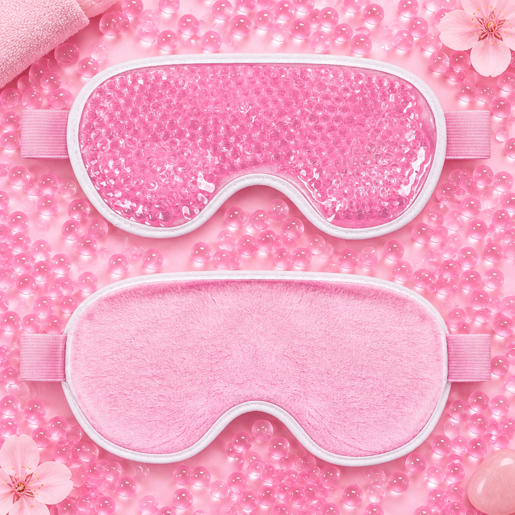 The Eye Reset™ | Reusable Hot & Cold Eye Mask – Gel Bead Compress