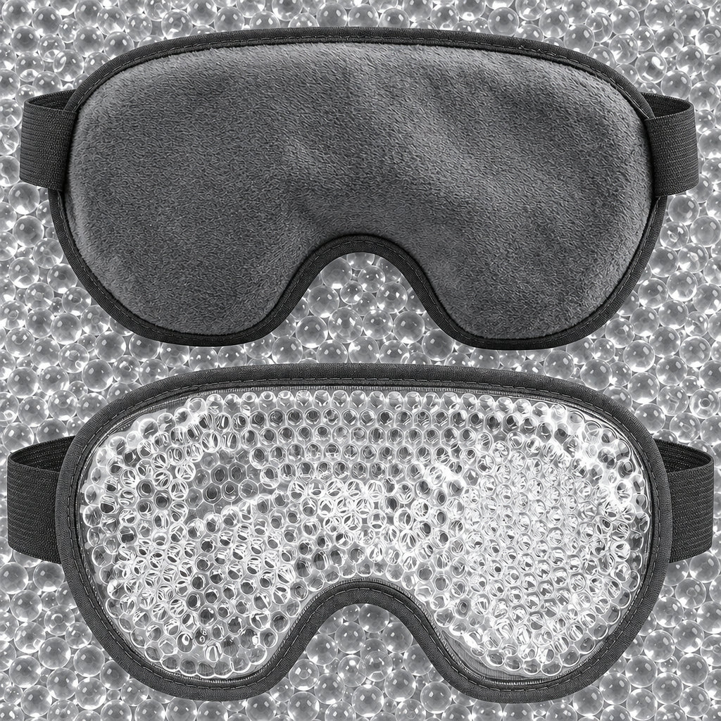 The Eye Reset™ | Reusable Hot & Cold Eye Mask – Gel Bead Compress