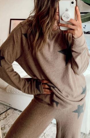 The Cozy Loungewear Reset™| Printed 2-Piece Lounge Set