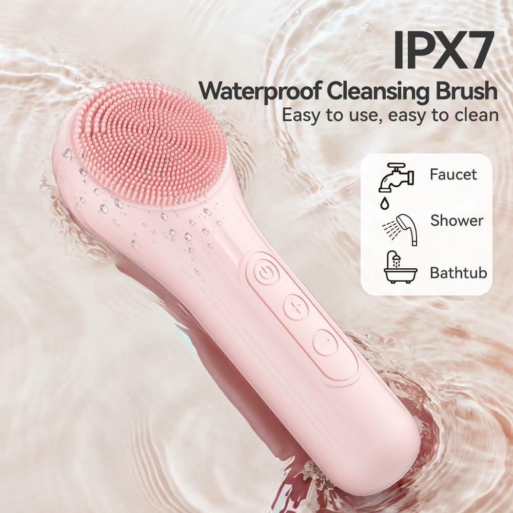 The Fresh Face Reset™ | Silicone Sonic Facial Cleansing Brush | 5 Intensity Levels + Warming Function