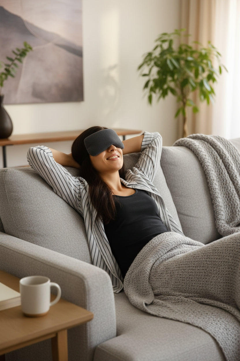 The Serene Reset™ | Hot/Cold Scented Aromatherapy Eye Pillow